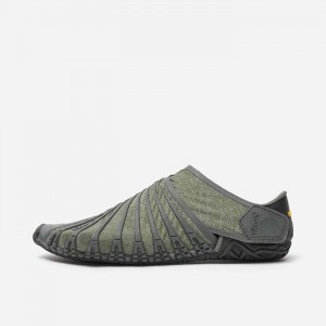 Vibram Furoshiki EcoFree Sko Herre Grøn | JLWRFQ529