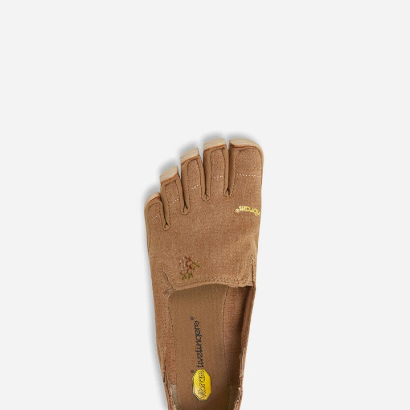 Vibram CVT-Hemp Lifestyle Sko Dame Khaki | SAPMIY570