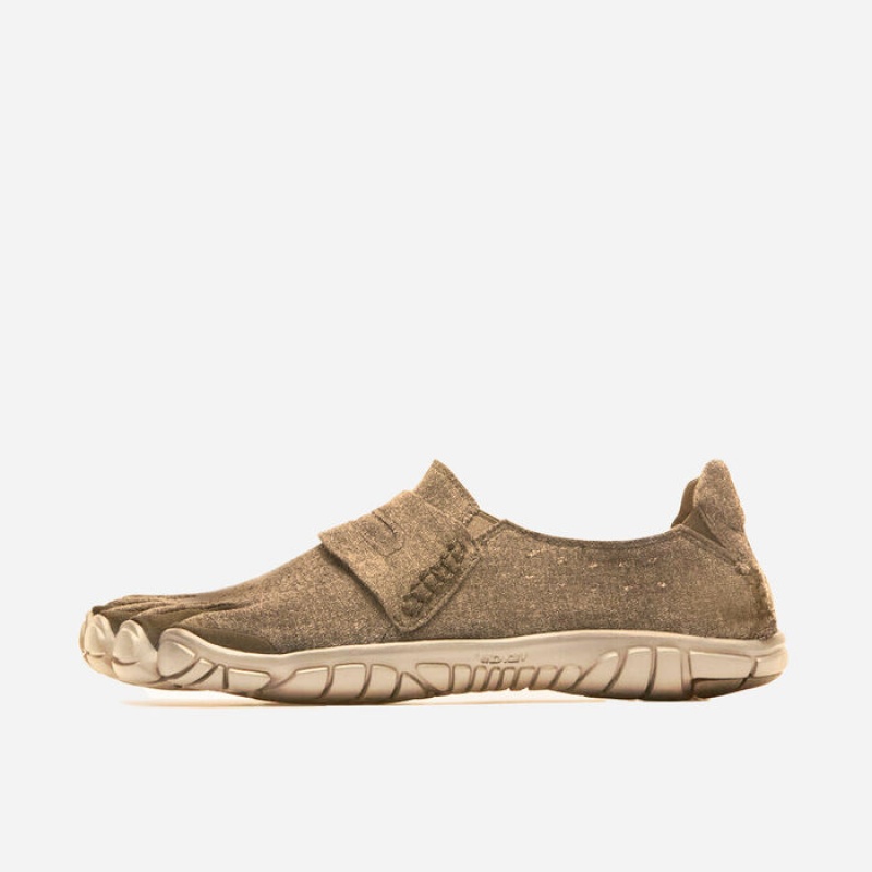 Vibram CVT-Hemp Lifestyle Sko Herre Khaki | PTZSHY657