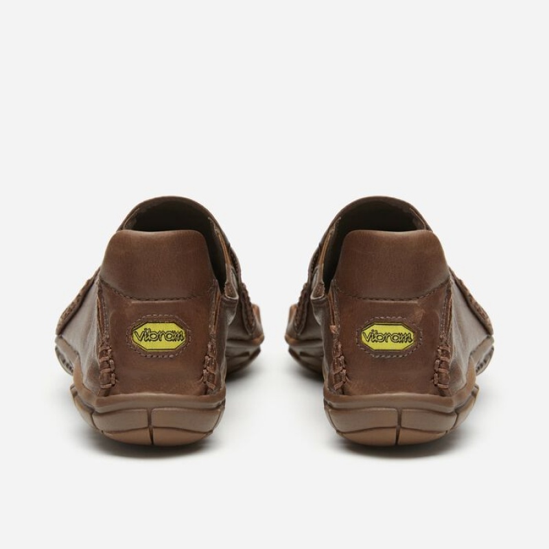 Vibram CVT-Læder Lifestyle Sko Herre Brune | FBPKTY678