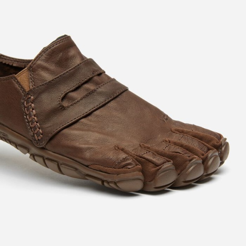 Vibram CVT-Læder Lifestyle Sko Herre Brune | FBPKTY678