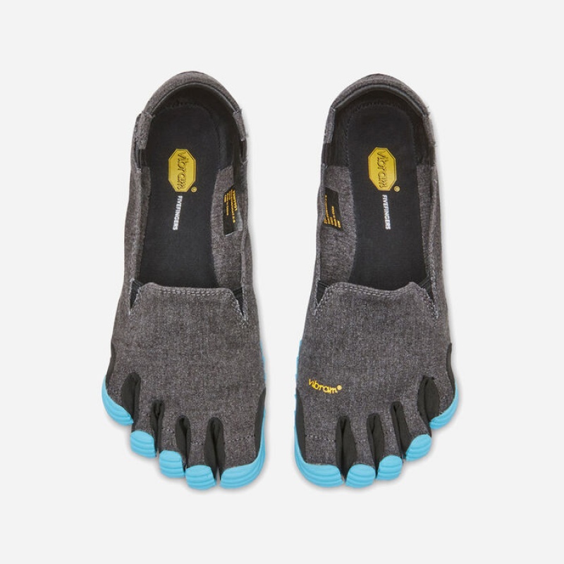 Vibram CVT LB Lifestyle Sko Dame Grå Lyseblå | NRCOXI864