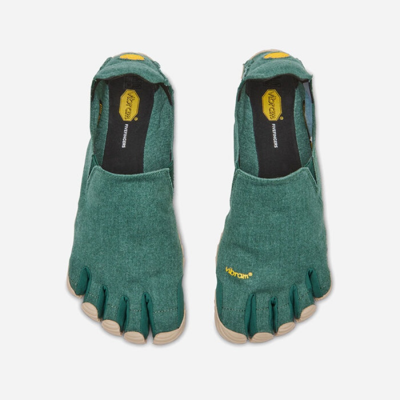 Vibram CVT LB Lifestyle Sko Herre Grøn Beige | QJDPOR041