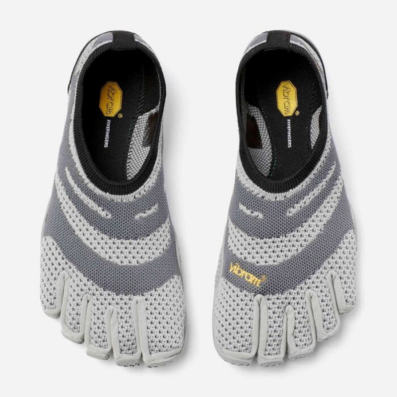 Vibram EL-X Knit Træningsko Herre Grå | TQSGZY540