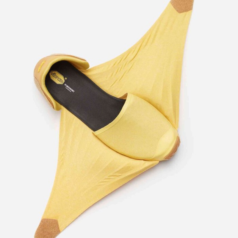 Vibram Furoshiki EcoFree Mustard Sko Herre Sennep | BSHEJN307