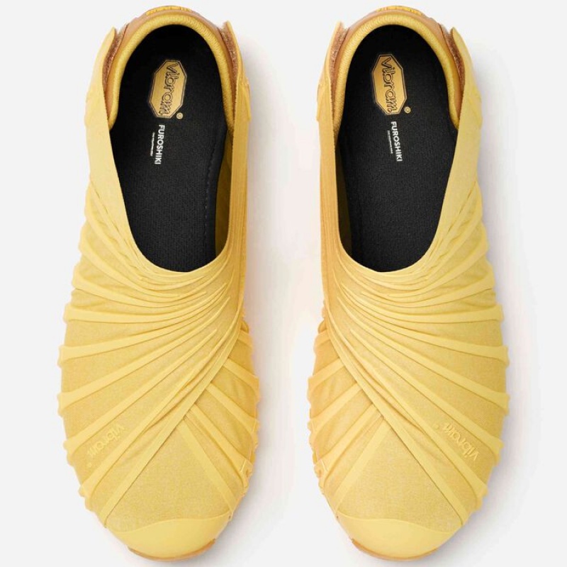 Vibram Furoshiki EcoFree Mustard Sko Herre Sennep | BSHEJN307