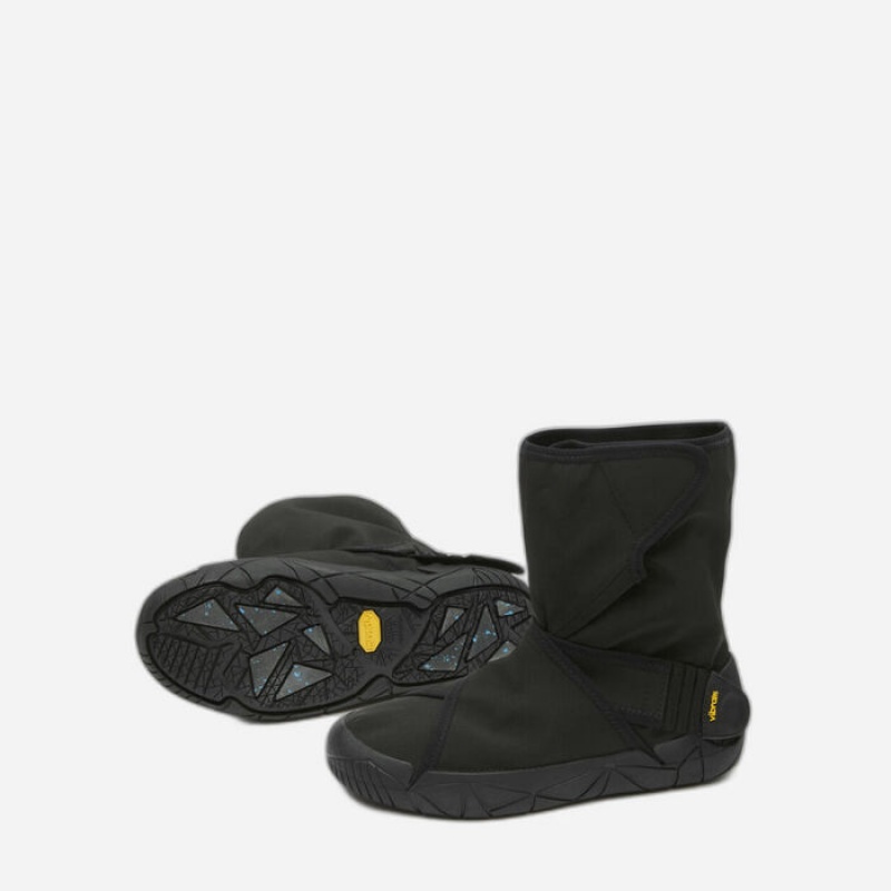 Vibram Furoshiki Oslo WP Arctic Grip Støvler Dame Sort | NWMQUC984