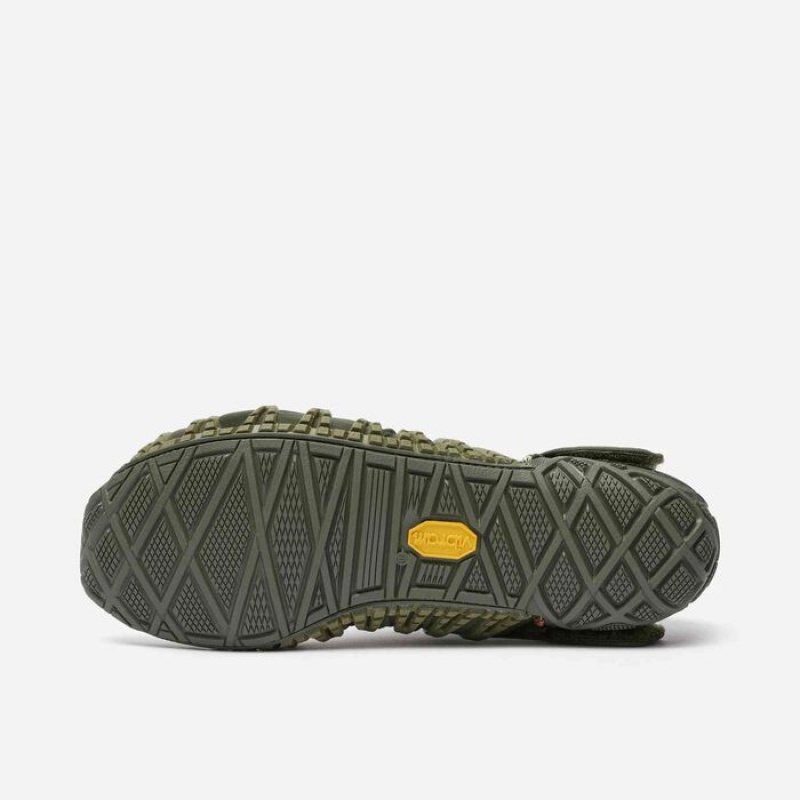 Vibram Furoshiki Sko Herre Olivengrøn | HABMJD302