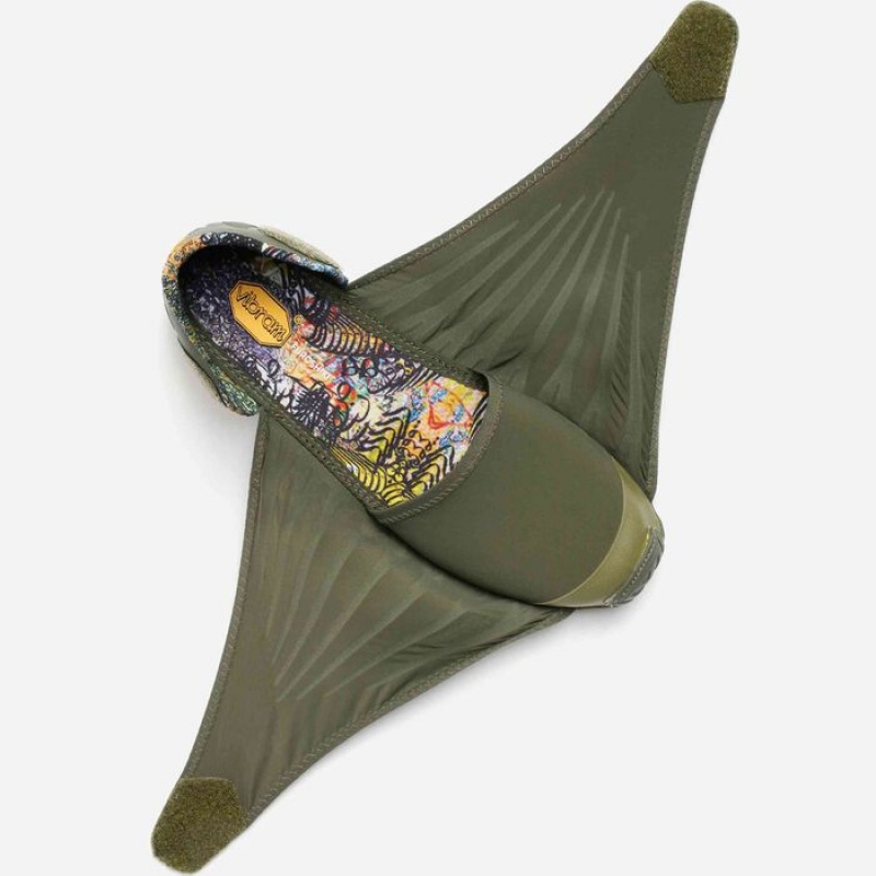 Vibram Furoshiki Sko Herre Olivengrøn | HABMJD302