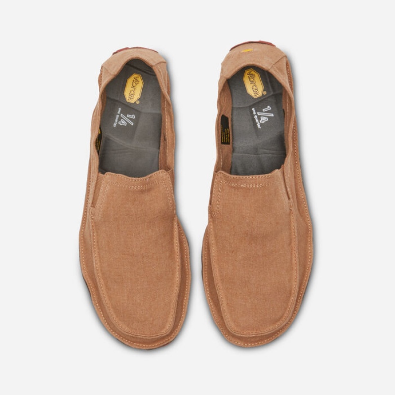 Vibram Hemp Tobacco One Quarter Herre Brune Mørkerød | BGUXJZ974