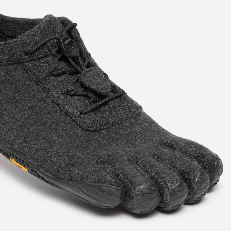 Vibram KSO ECO Uld Lifestyle Sko Herre Grå Sort | XHWAJO861