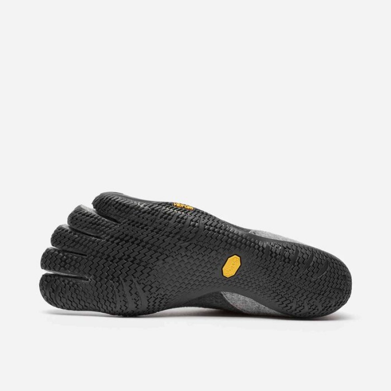 Vibram KSO ECO Uld Lifestyle Sko Herre Grå Lysegrå Sort | SKBNEV712