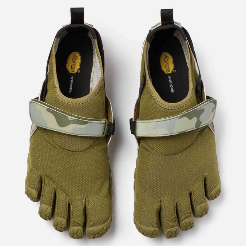 Vibram Spyridon EVO Løbesko Herre Mørkegrøn Camo | WYGDCL831