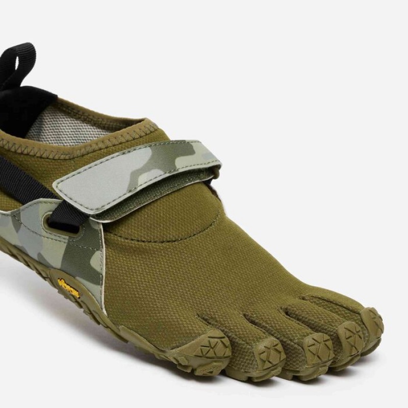 Vibram Spyridon EVO Vandresko Dame Mørkegrøn Camo | ZRIDWP514