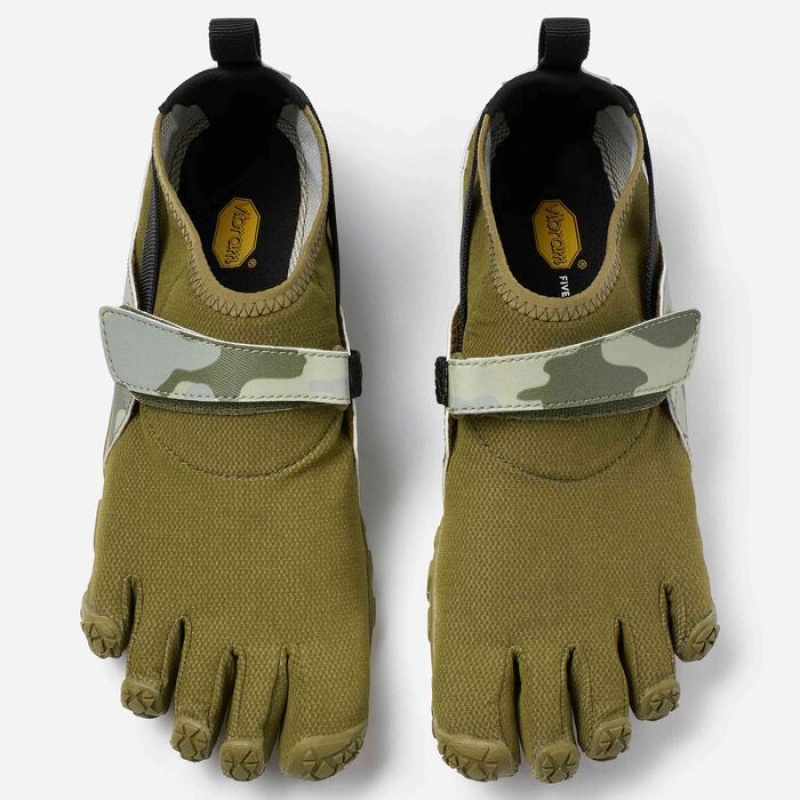 Vibram Spyridon EVO Vandresko Dame Mørkegrøn Camo | ZRIDWP514