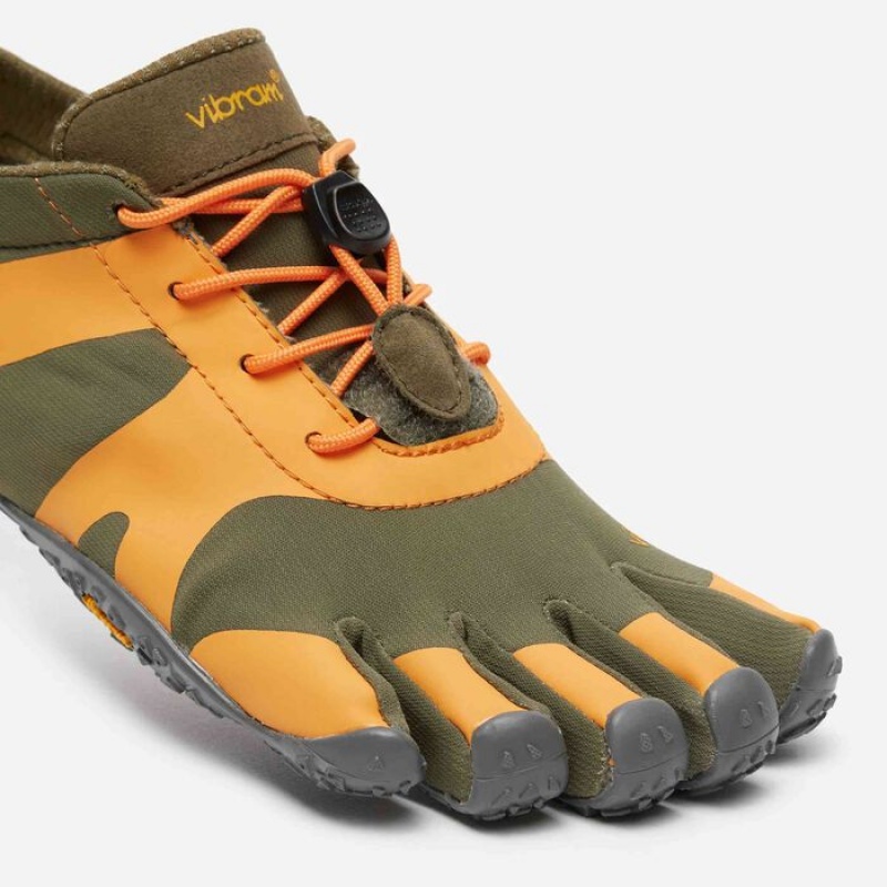 Vibram V-Alpha Military Træningsko Dame Orange Grå | YWOVZR673