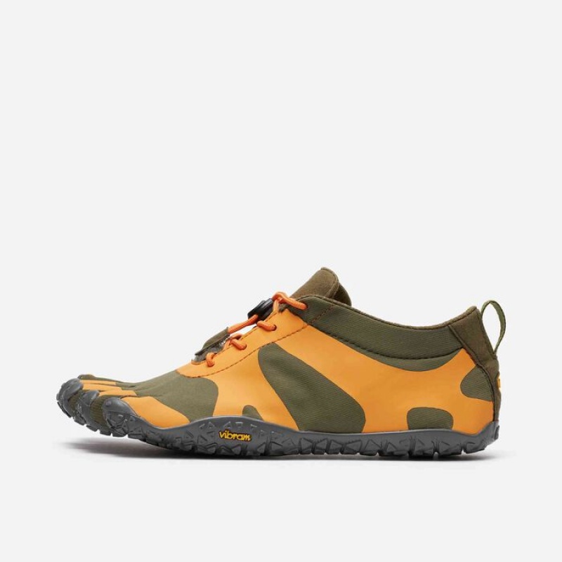 Vibram V-Alpha Military Træningsko Dame Orange Grå | YWOVZR673