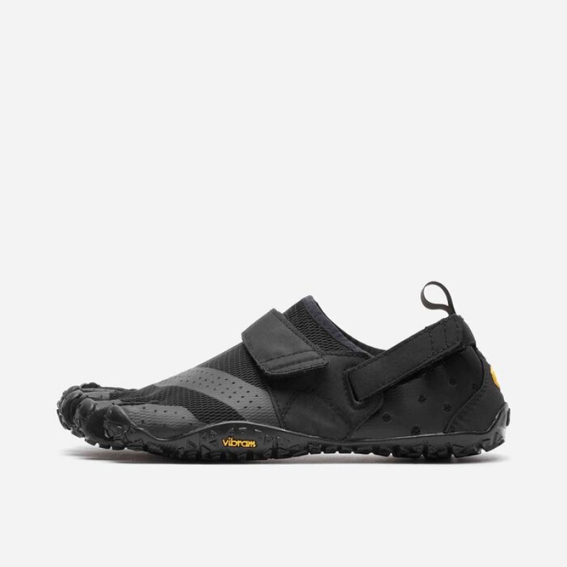 Vibram V-Aqua Strandsko Dame Lyseturkis Sort | MACBOE948