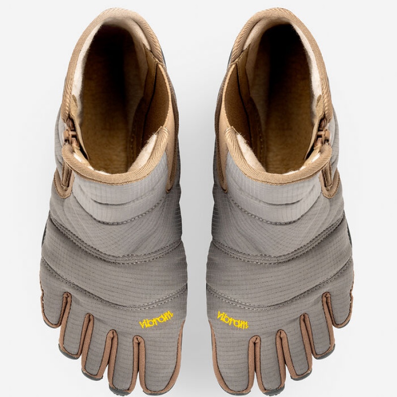 Vibram V-Lynx Lifestyle Sko Herre Grå Brune | VBZHCI027