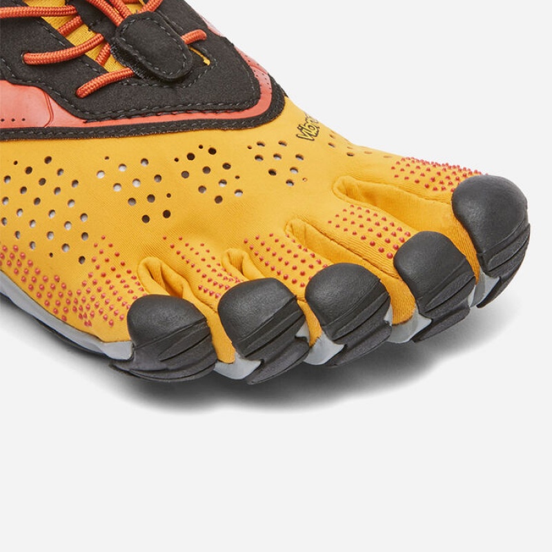 Vibram V-Run Golden Træningsko Herre Gul Sort | KDJMHL846