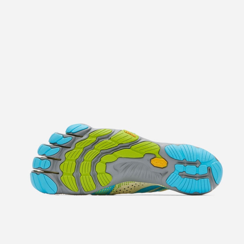 Vibram V-Run Lime Løbesko Dame Lysegrøn Blå | ALMIFX346