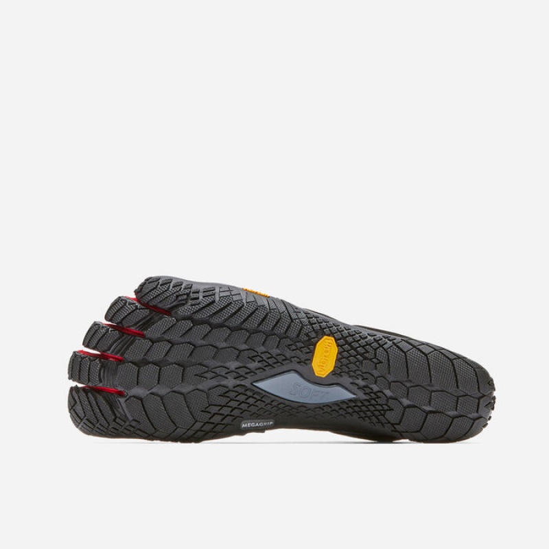 Vibram V-Trek Denim Lifestyle Sko Herre Blå Rød | SZPQWR659