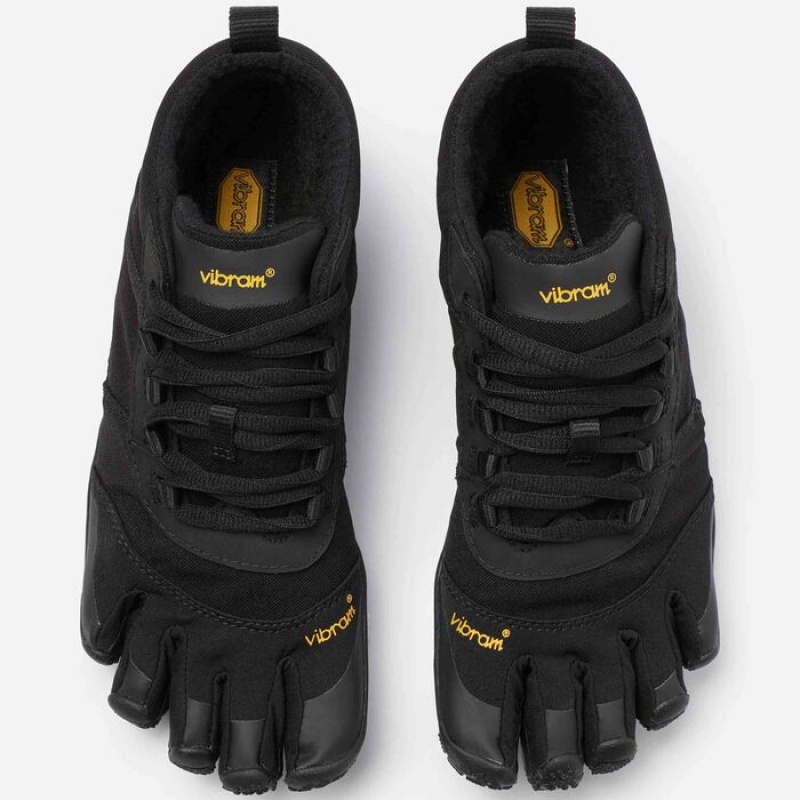 Vibram V-Trek Insulated Lifestyle Sko Dame Sort | EICWBS398