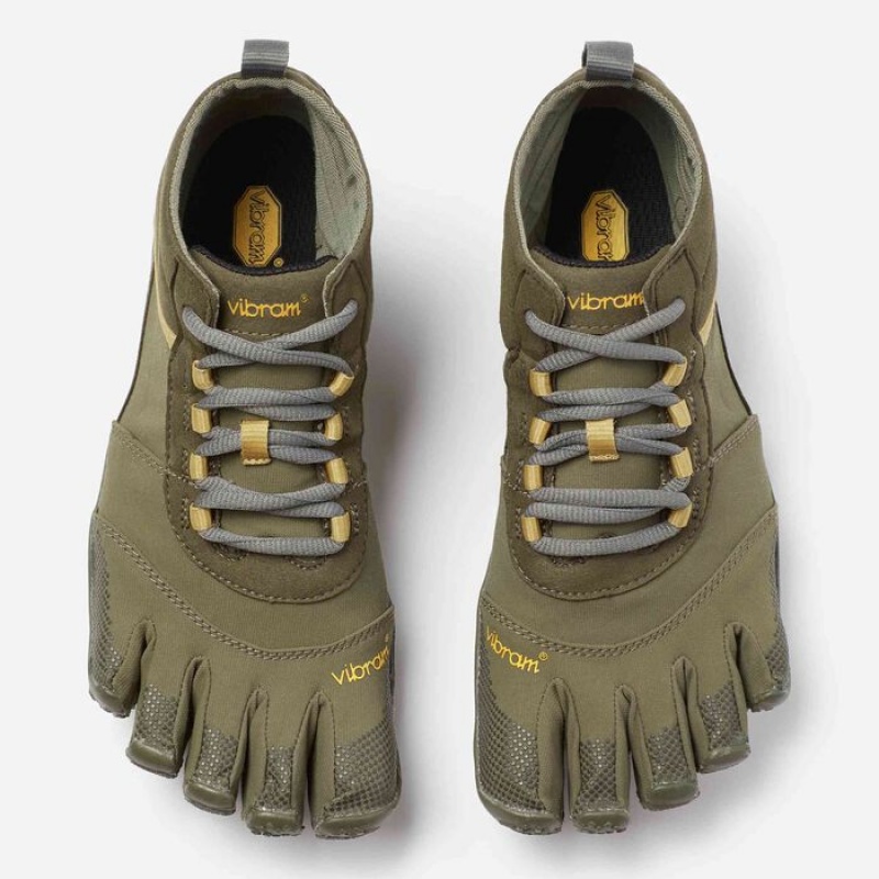 Vibram V-Trek Military Lifestyle Sko Herre Mørkegrå | QKECSA197